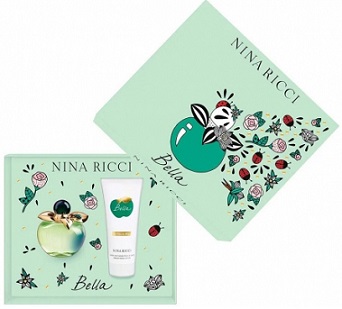 Nina Ricci Bella n�i parf�mszett 50ml EDT + 75ml test�pol� K�l�nleges Ritkas�g!