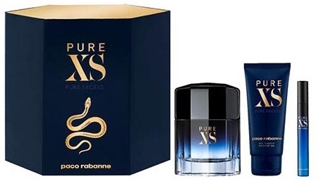 Paco Rabanne Pure XS f�rfi parf�mszett 100ml EDT + 10ml EDT + 100ml tusf. Ritkas�g! Utols� Db Rakt�rr�l! Id�szakos Akci�!