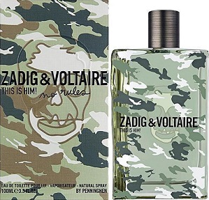 Zadig & Voltaire This Is Him! No Rules f�rfi parf�m 100ml (Teszter) EDT K�l�nleges Ritkas�g!